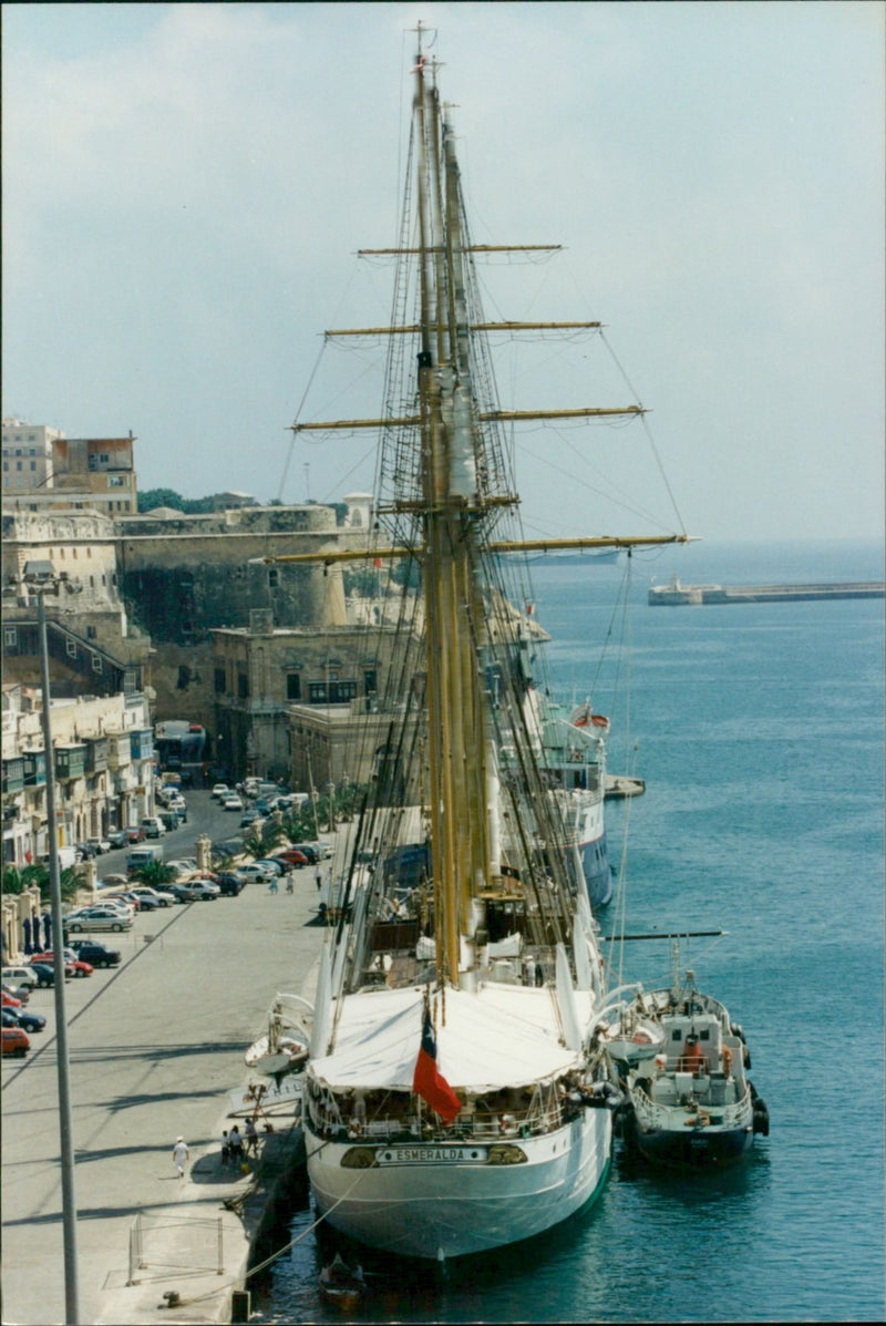 Naval ship - Vintage Photograph