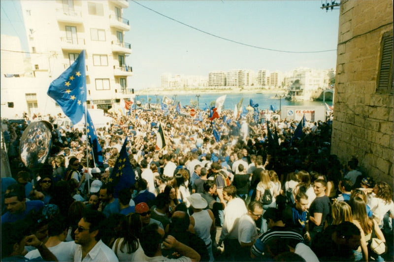 2003 Maltese general election - Vintage Photograph
