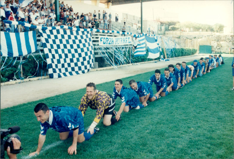 Pieta Hotspurs 6 vs Mosta 2 - Vintage Photograph