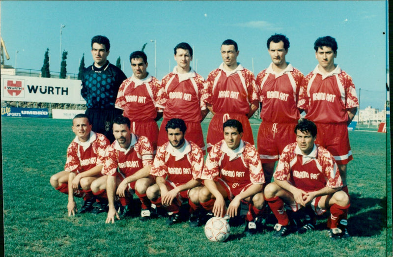 Lija Athletic Football Team - Vintage Photograph