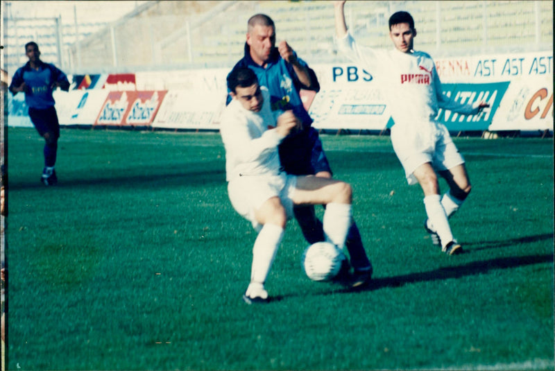 Slieman W vs. Naxxar - Vintage Photograph