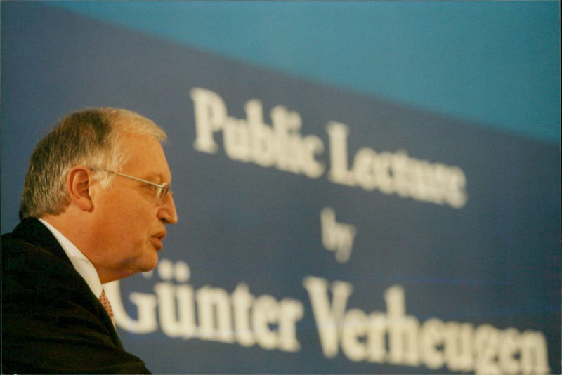 Günter Verheugen - Vintage Photograph