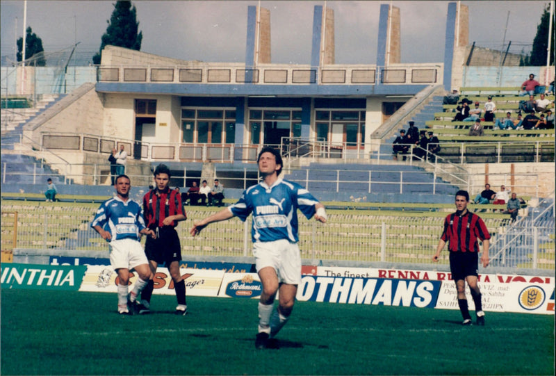 Hamrun S. 4 vs Zurrieq F.C. 2 - Vintage Photograph