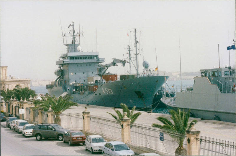 NATO Squadron on Welcome Break. - Vintage Photograph