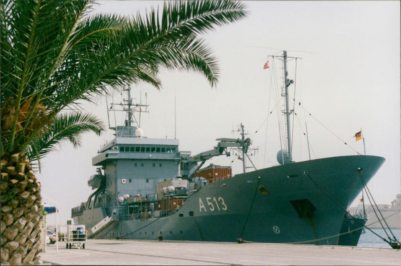 NATO Squadron on Welcome Break. - Vintage Photograph