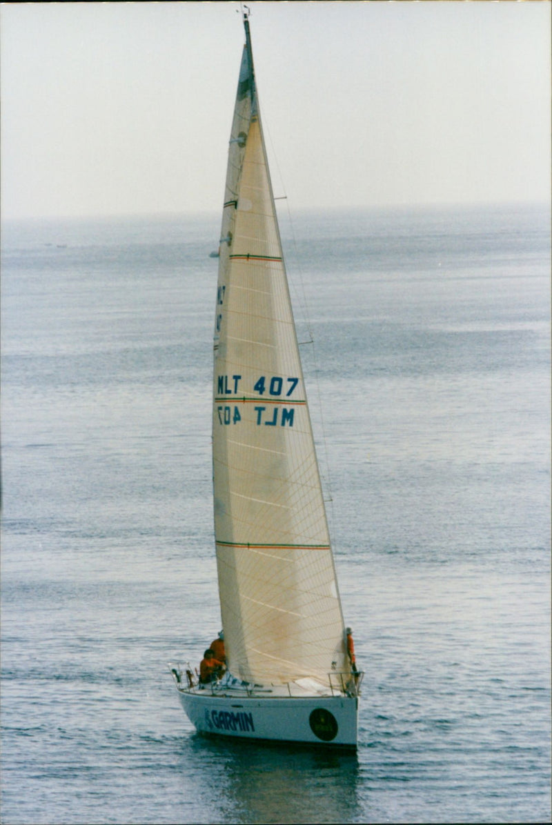 Sailing, Rolex Middle Sea Race - Vintage Photograph