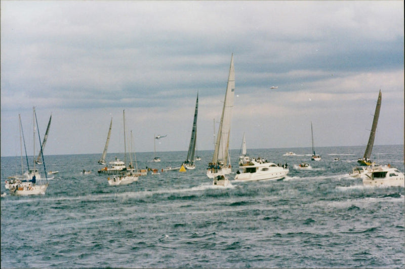 Rolex Middle Sea Race - Vintage Photograph