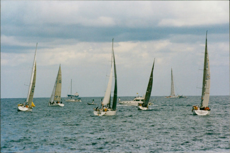 Rolex Middle Sea Race - Vintage Photograph