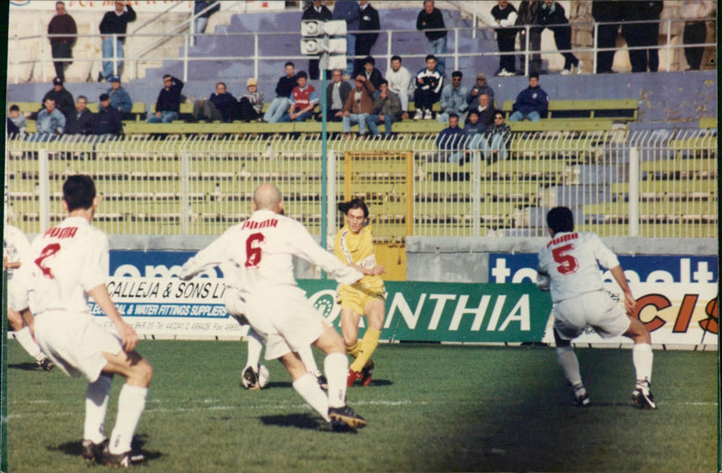 Birkirkara Luxol 1 v. Naxxar L. 0 - Vintage Photograph