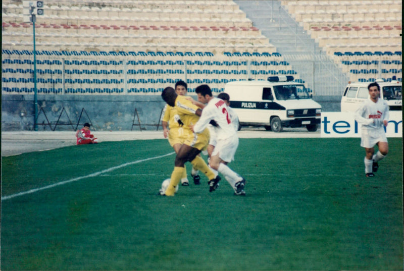 Birkirkara Luxol 1 v. Naxxar L. 0 - Vintage Photograph