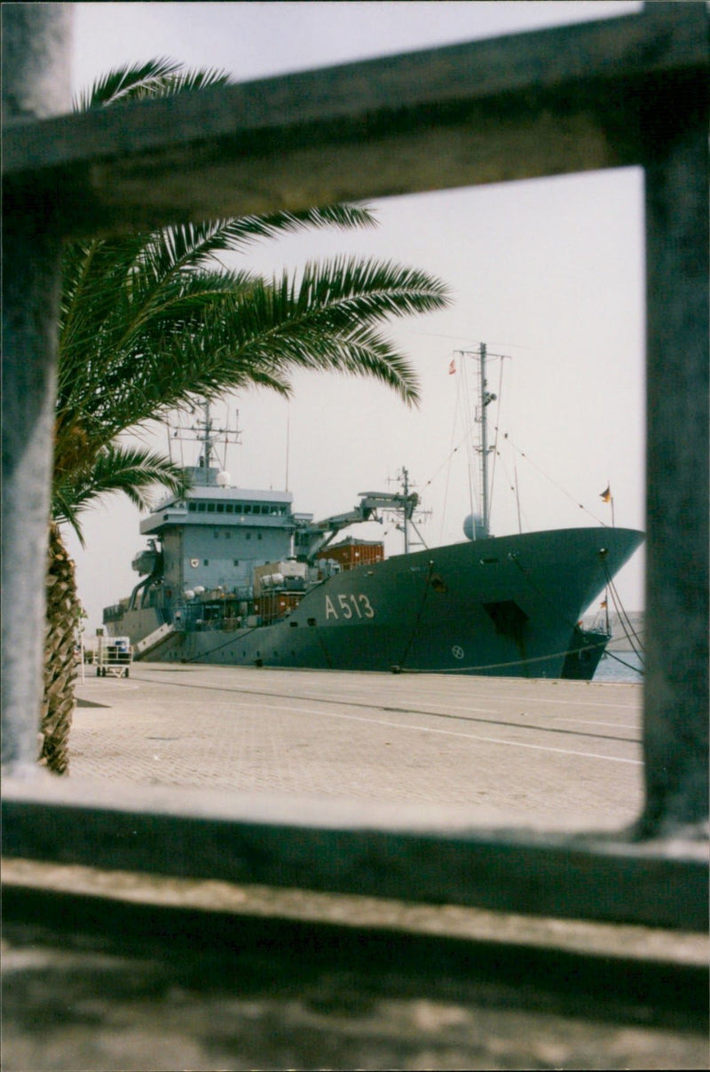 NATO Squadron on Welcome Break. - Vintage Photograph