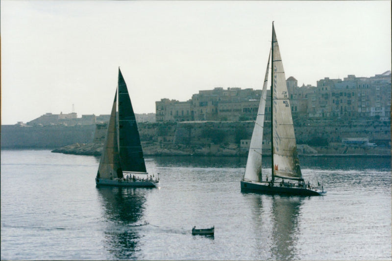 Sailing, Rolex Middle Sea Race - Vintage Photograph