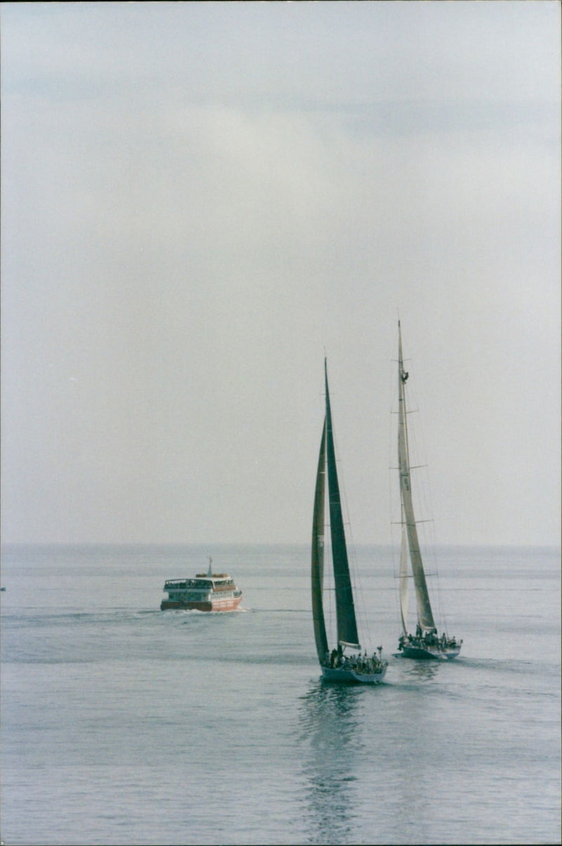 Sailing, Rolex Middle Sea Race - Vintage Photograph
