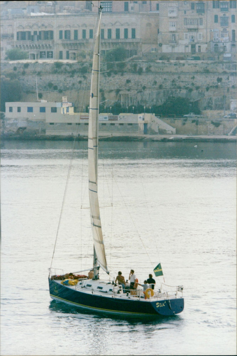 Sailing, Rolex Middle Sea Race - Vintage Photograph
