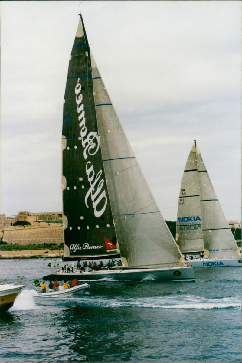 Rolex Middle Sea Race - Vintage Photograph