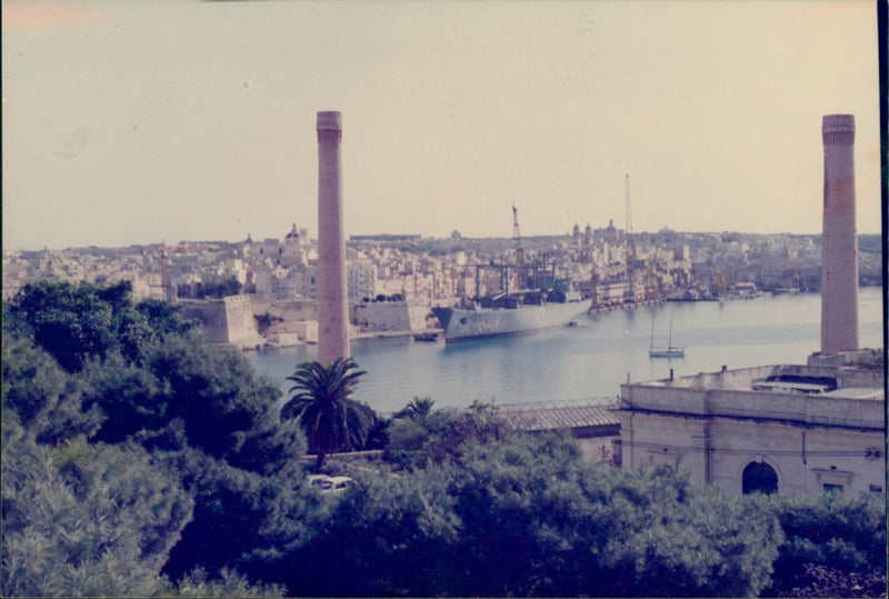 Naval Ship - Vintage Photograph