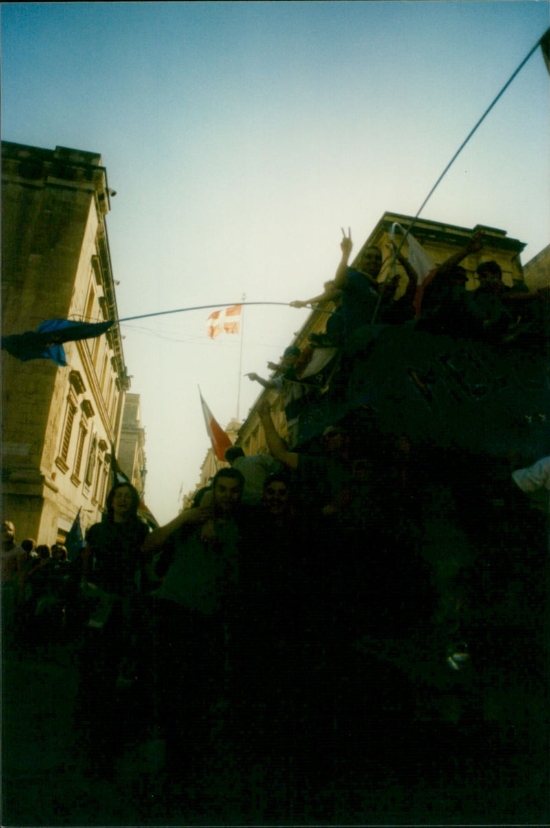 2003 Maltese general election - Vintage Photograph