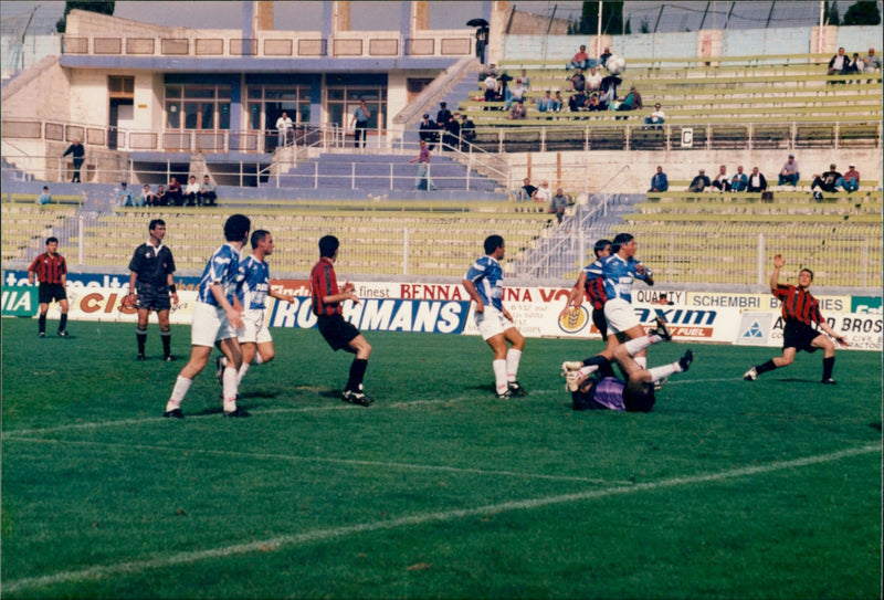 Hamrun S. 4 vs Zurrieq F.C. 2 - Vintage Photograph