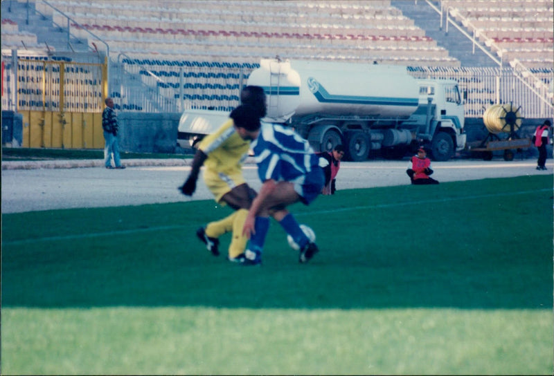 Birkirkara Luxol v Naxxar Lions F.C. - Vintage Photograph