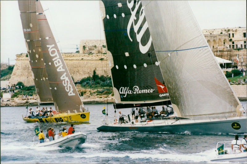 Rolex Middle Sea Race - Vintage Photograph