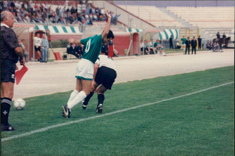 Floriana FC 1 v Hibernians FC 1 - Vintage Photograph