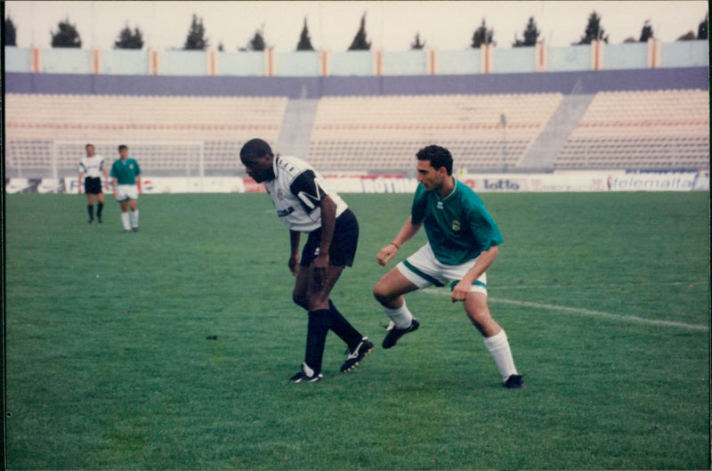 Floriana FC 1 v Hibernians FC 1 - Vintage Photograph