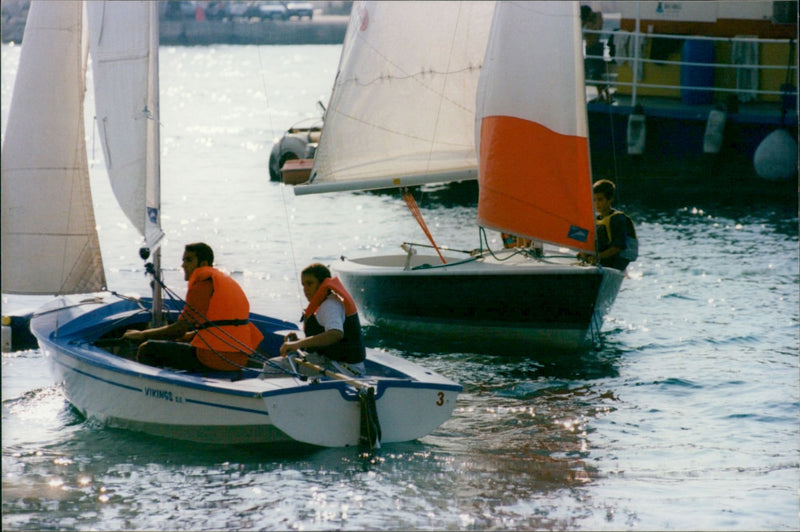 The Vikings Sailing Club - Vintage Photograph