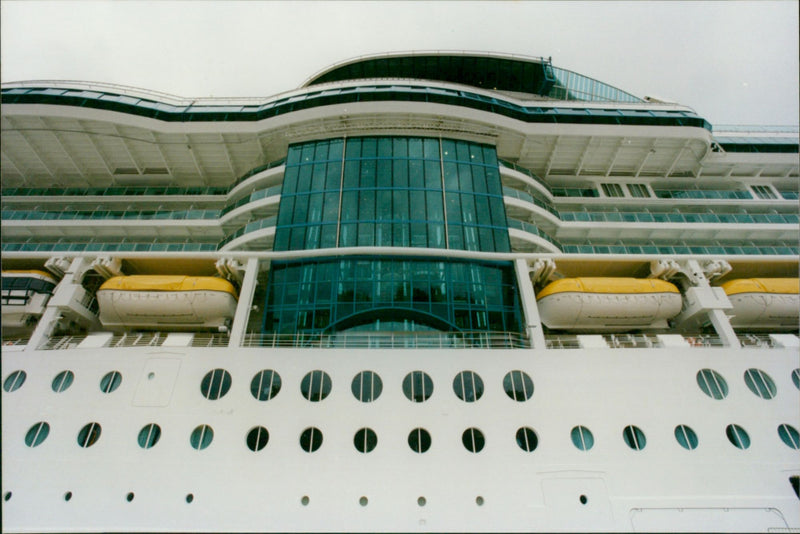 Brilliance of the Seas cruise liner - Vintage Photograph