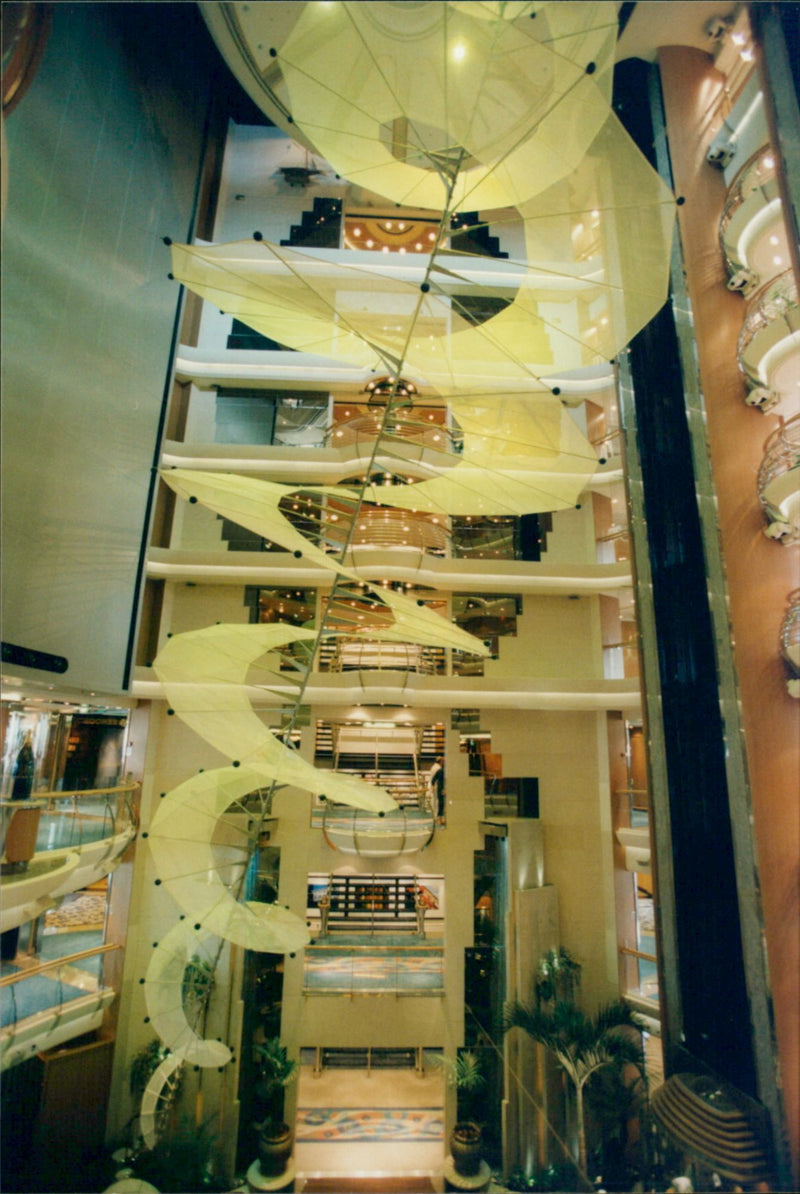 Brilliance of the Seas cruise liner - Vintage Photograph