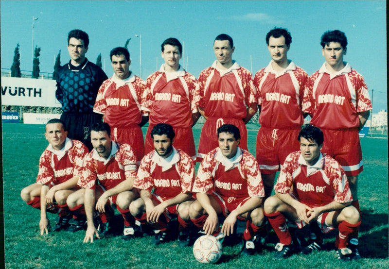 Lija Athletic Football Team - Vintage Photograph