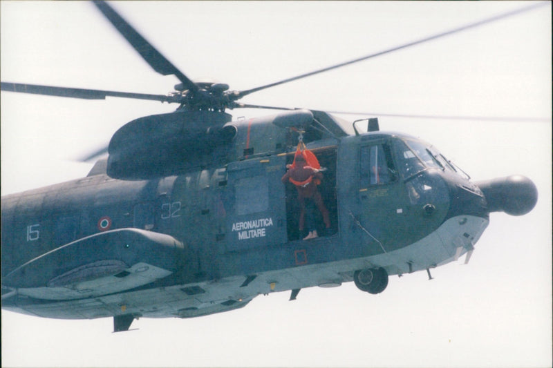 Rough Seas Restrict Military Exercise to Grand Harbour - Vintage Photograph