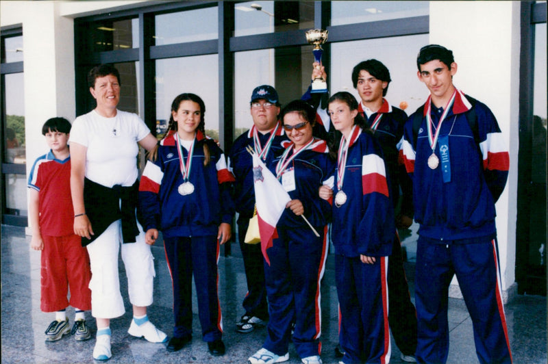 Special Olympics Team - Vintage Photograph