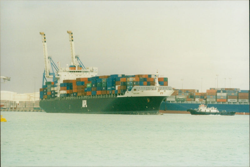 MARSAXLOKK TUNS SHIP - Vintage Photograph