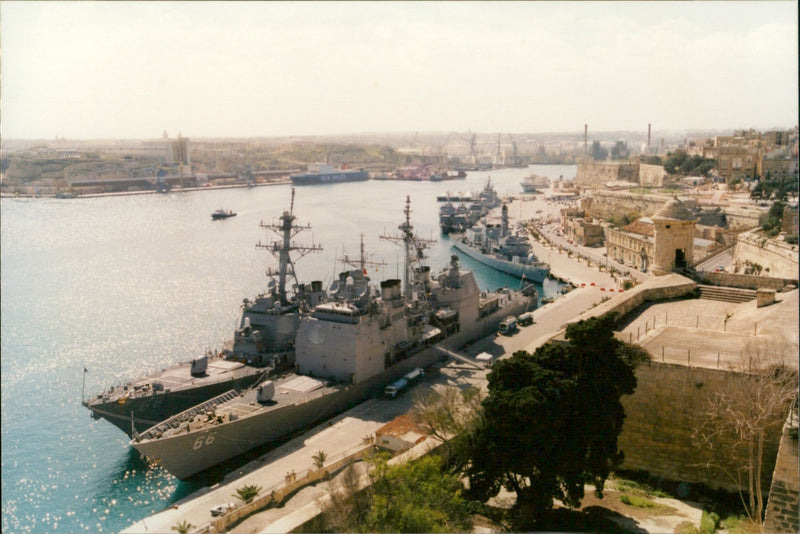 Grand Harbour - Vintage Photograph