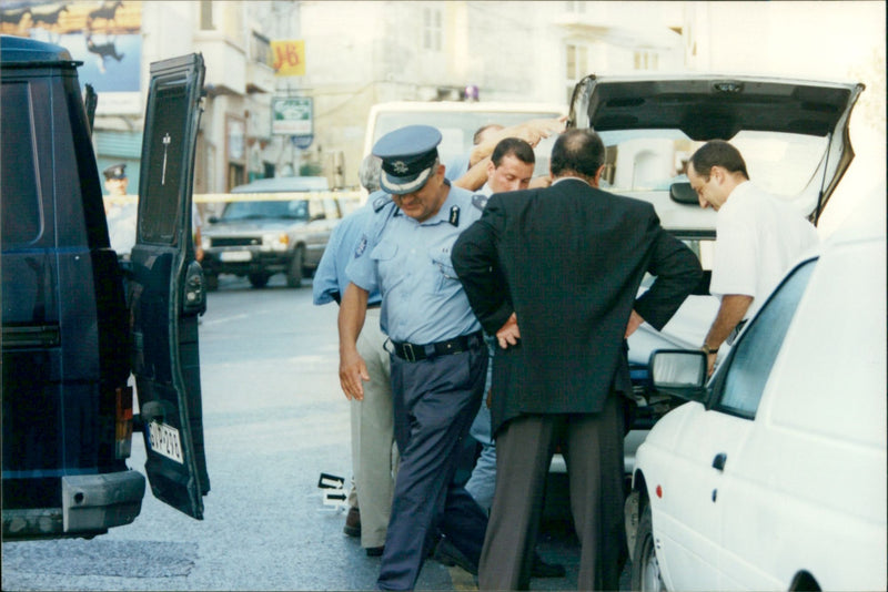 Alphonse Ferriggi Murder - Vintage Photograph