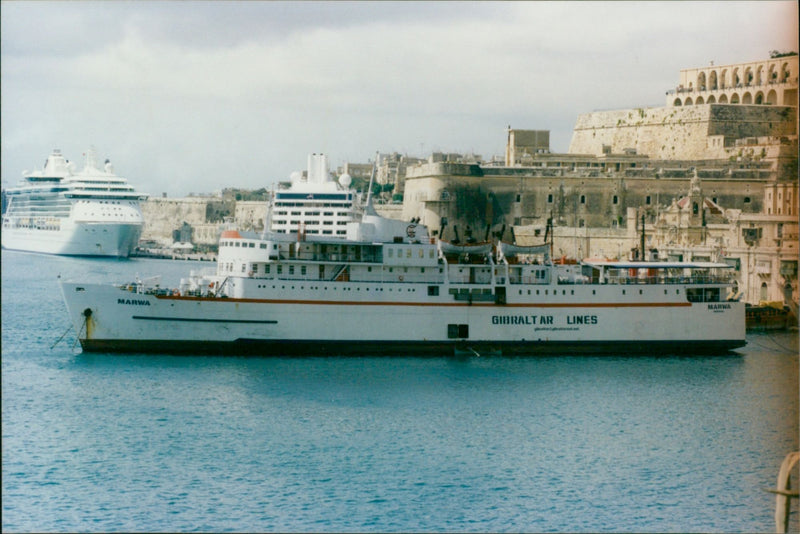 Gibraltar Lines - Vintage Photograph