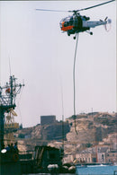 Rough Seas Restrict Military Exercise to Grand Harbour - Vintage Photograph