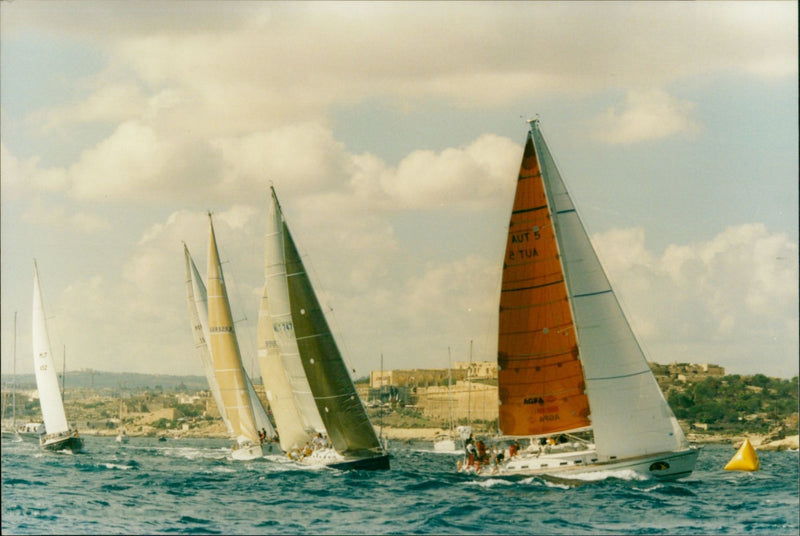 Rolex Middle Sea Race 2002 - Vintage Photograph