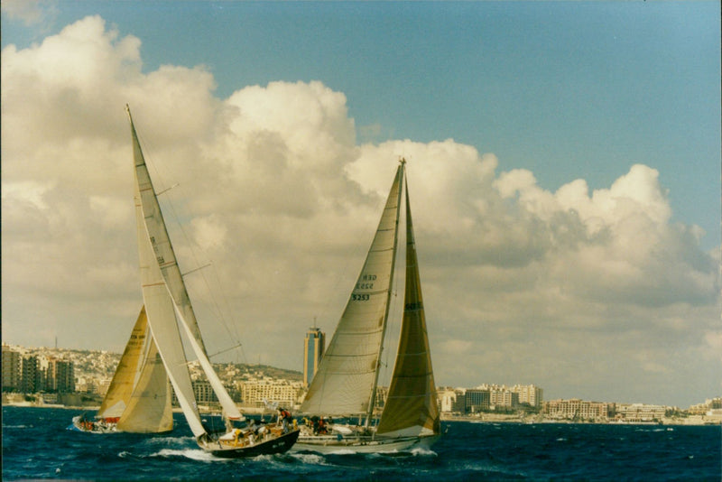 Rolex Middle Sea Race 2002 - Vintage Photograph