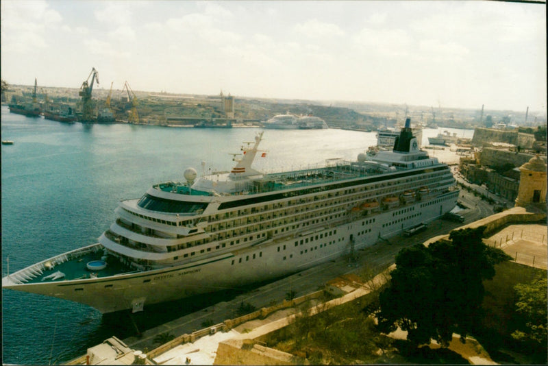 Cruise Liners - Vintage Photograph