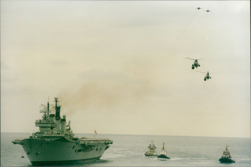 Ark Royal - Vintage Photograph