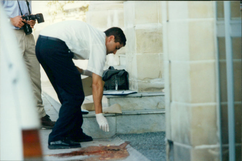 Alphonse Ferriggi Murder - Vintage Photograph