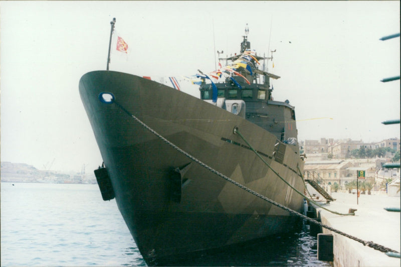 SECOND AIRCRAFT SHIP CHARLES OPERA - Vintage Photograph