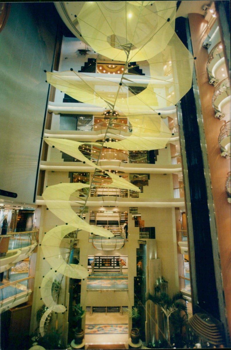Brilliance of the Seas cruise liner - Vintage Photograph