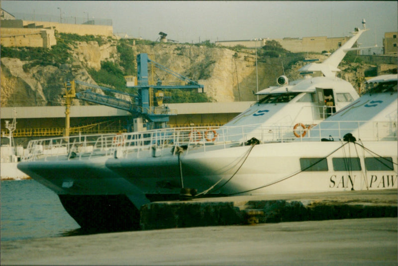 Catamaran - Vintage Photograph