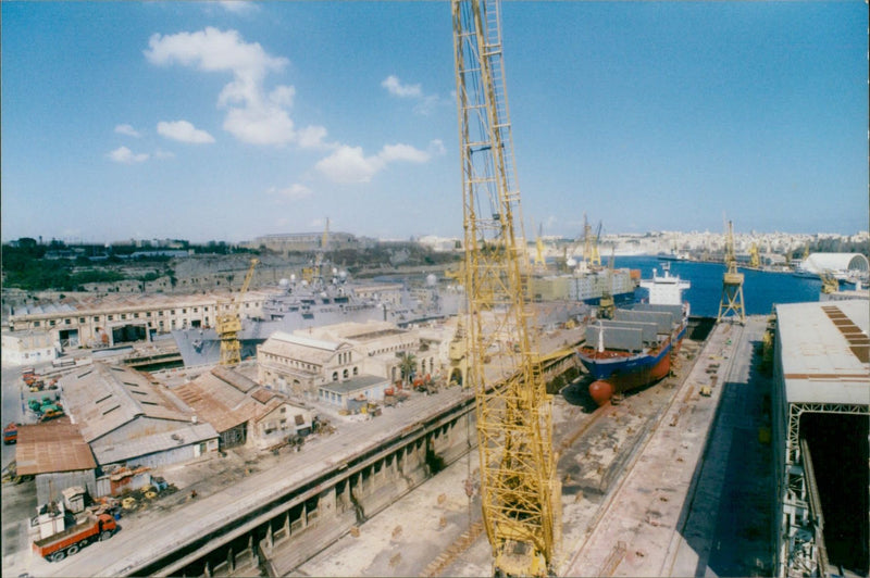 Shipyards - Vintage Photograph