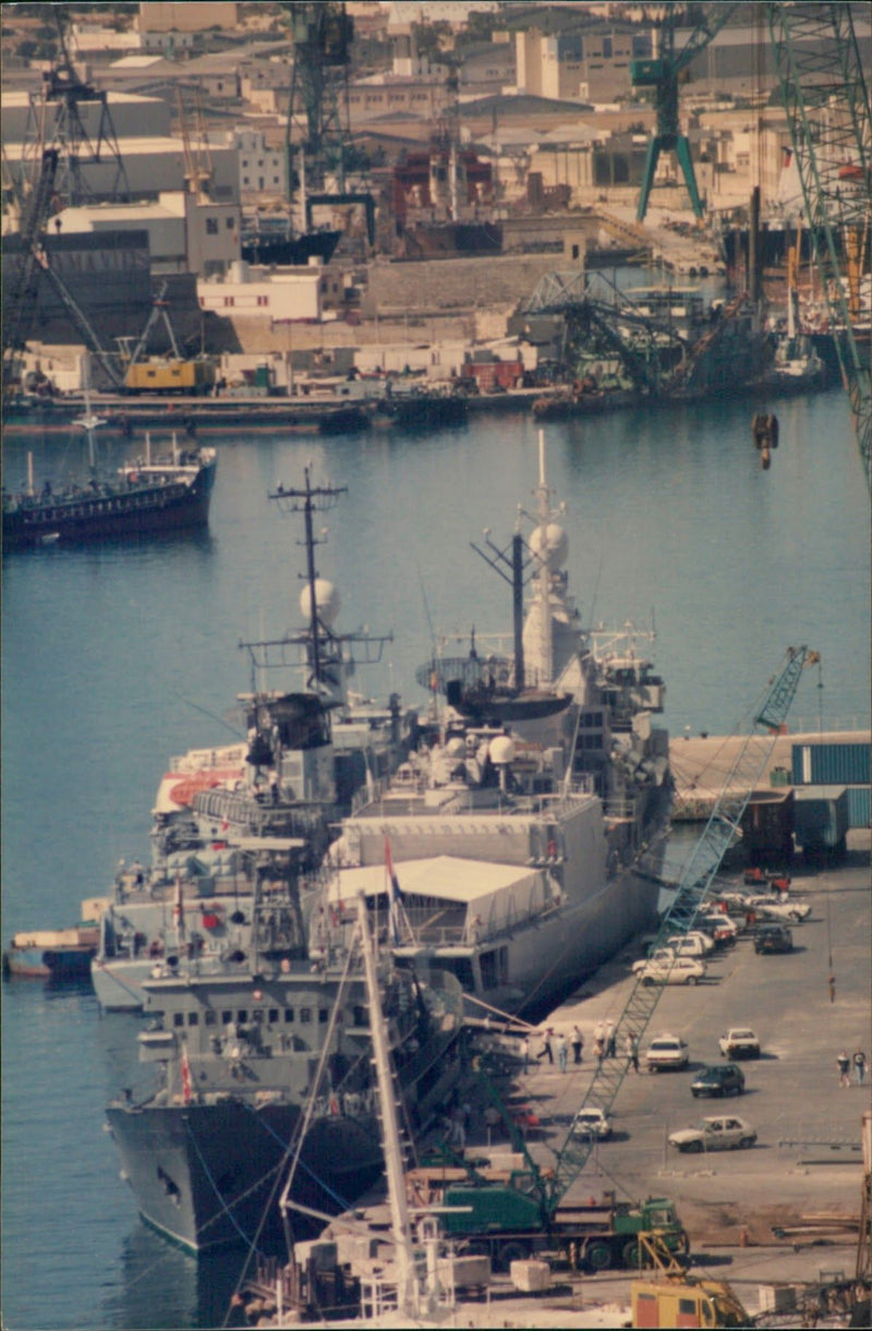 Naval Ship - Vintage Photograph