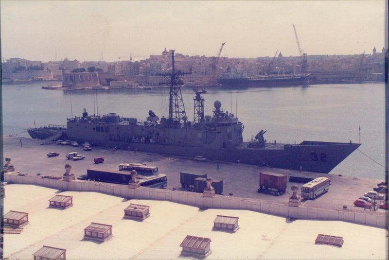 USS John L. Hall - Vintage Photograph