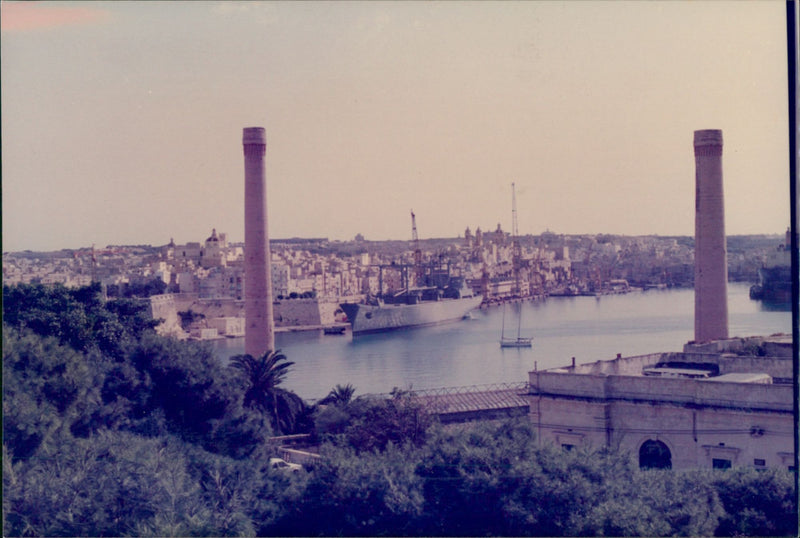 Naval Ship - Vintage Photograph