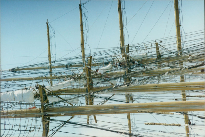 Naval ship - Vintage Photograph